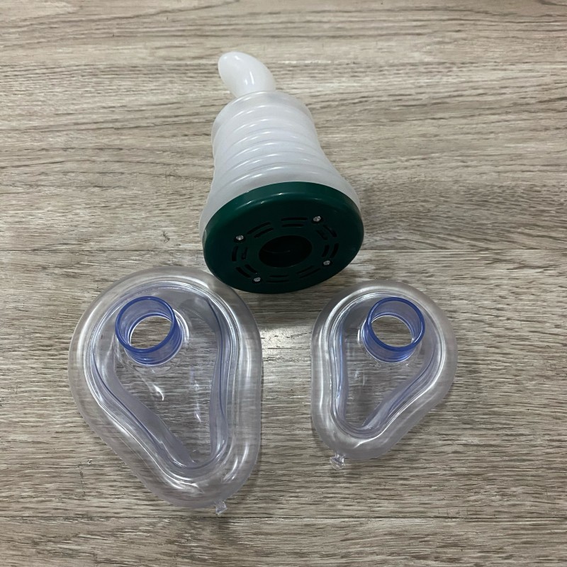 跨境户外窒息急救训练面罩呼吸训练器人工心肺活量训练器现货产品图