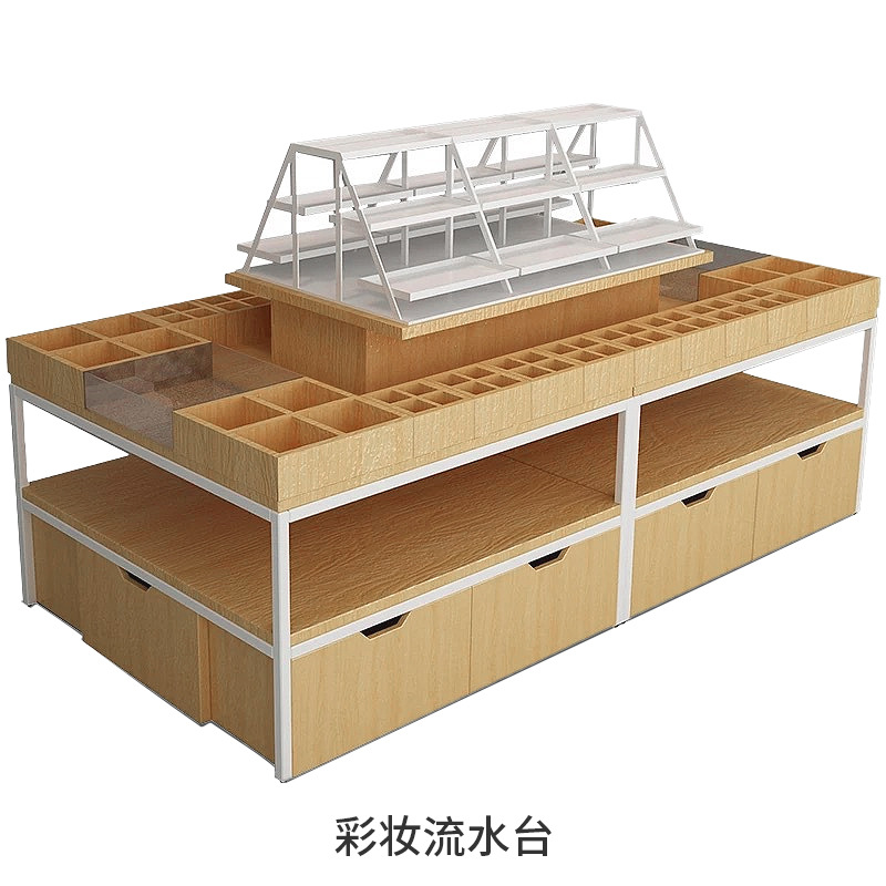 Boutique Shelf Stationery Pet Underwear Store Display Rack Multi-Functional Steel Wood Combined With Commercial Super Shelf Display Cabinet Item Picture