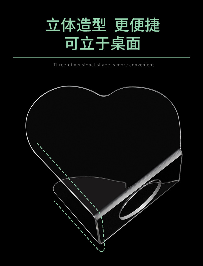 美甲化妆粉底液亚克力调色板  不锈钢双头刮勺搅拌调色刀调色棒详情5
