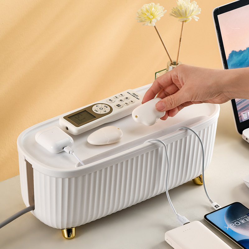 厂家直供轻奢/电源插板插座/桌面集成线电细节图