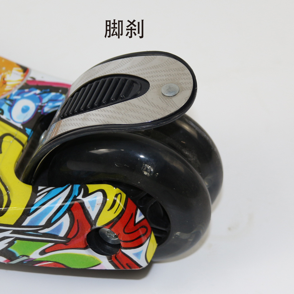 Hot-selling PU flash wheel pedal scooters for children aged 3 to 12, yo-yo scooters Item Picture