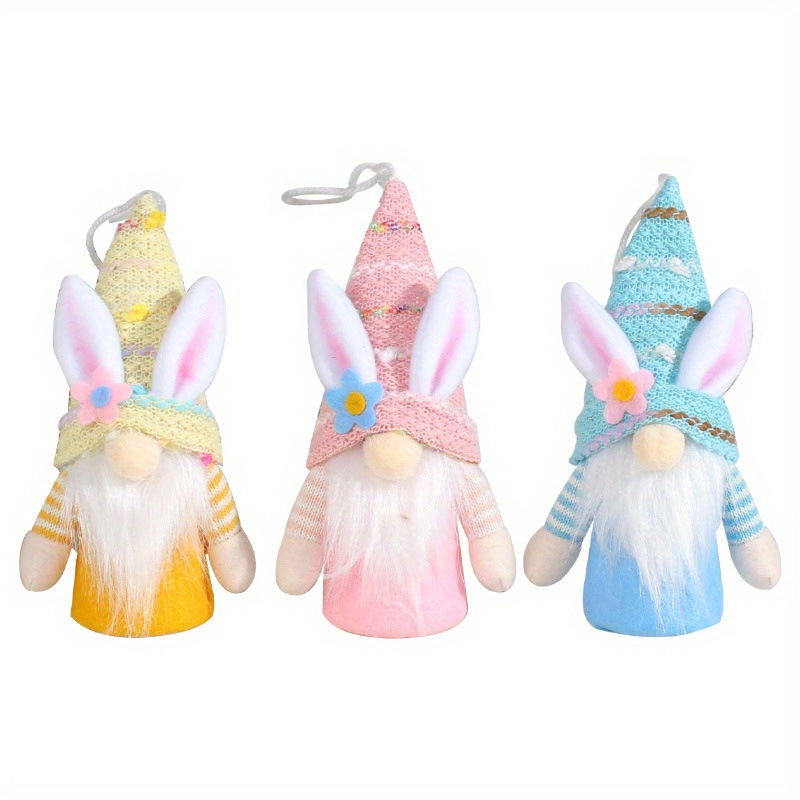 2024 New Faceless Doll Window Pendant With Lights Creative Small Doll Decoration Easter Decorations Cross-Border Item Picture