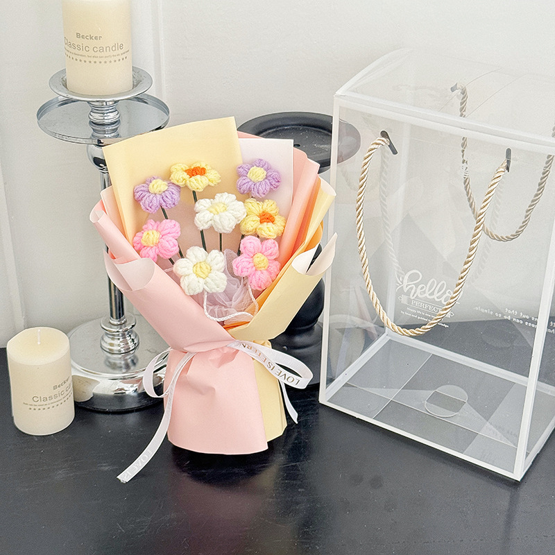 Mother's Day gift: Handmade choux pastry bouquet, Teachers' Day gift, graduation season bouquet, handmade choux pastry gift, flower Internet celebrity Specification image