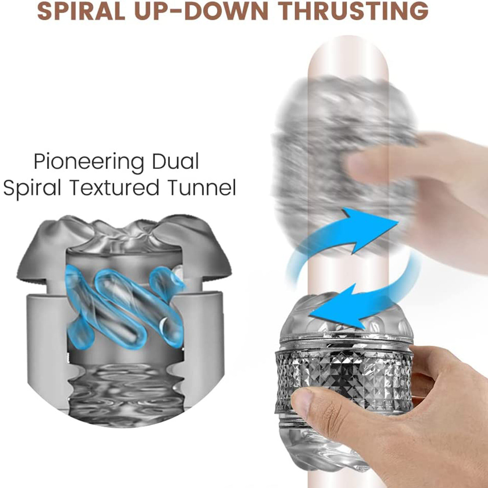 Diamond crystal airplane cup masturbator, men's rotating trainer cup, adult sex toys Application Scenario