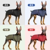 Cross-border autumn and winter pet clothing, reflective and warm dog windproof and waterproof dog cotton-padded jacket, in stock and wholesale 691 Item Picture