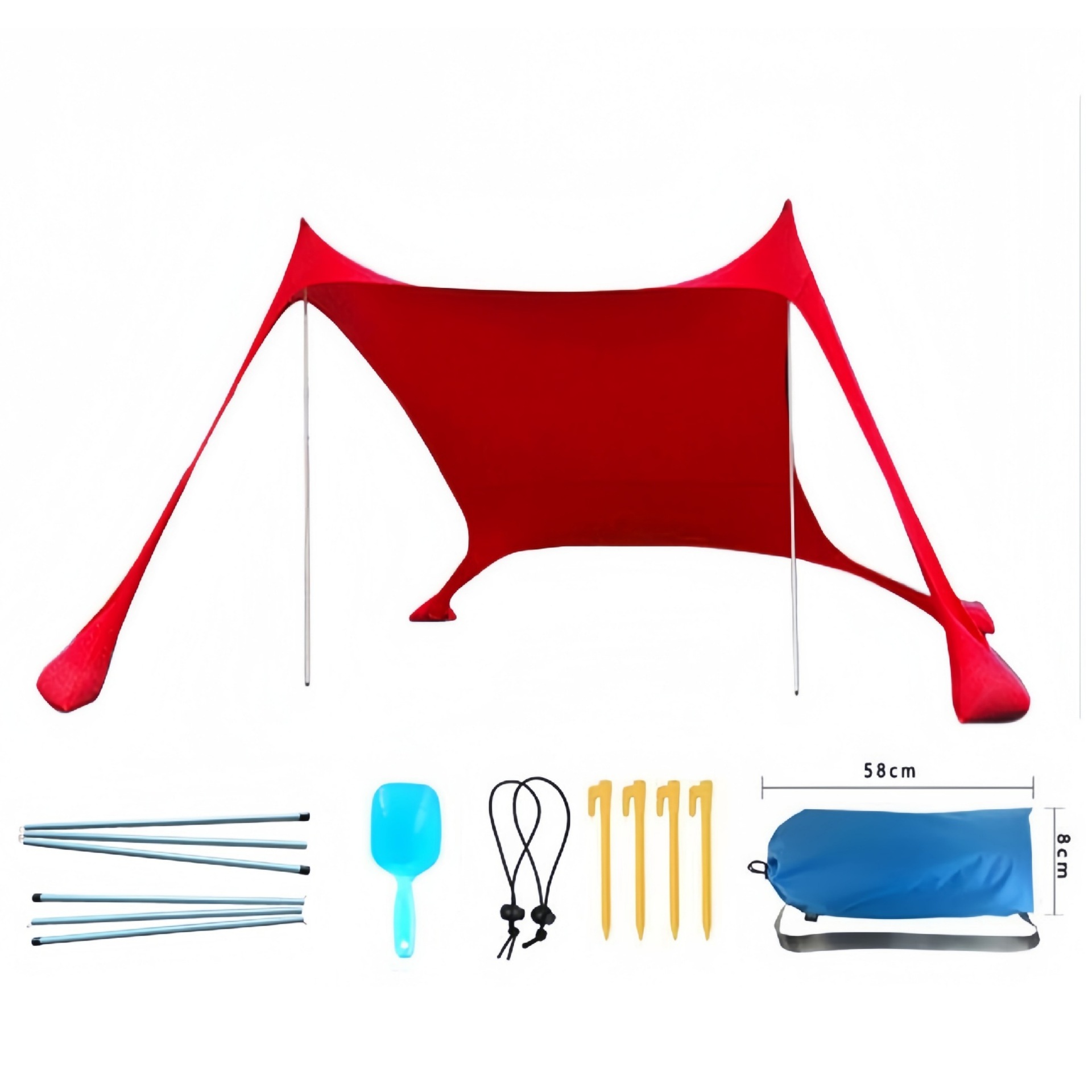 Customized portable Leica sunshade canopies for cross-border outdoor use, custom-made elastic beach tents, and lawns available all year round Application Scenario