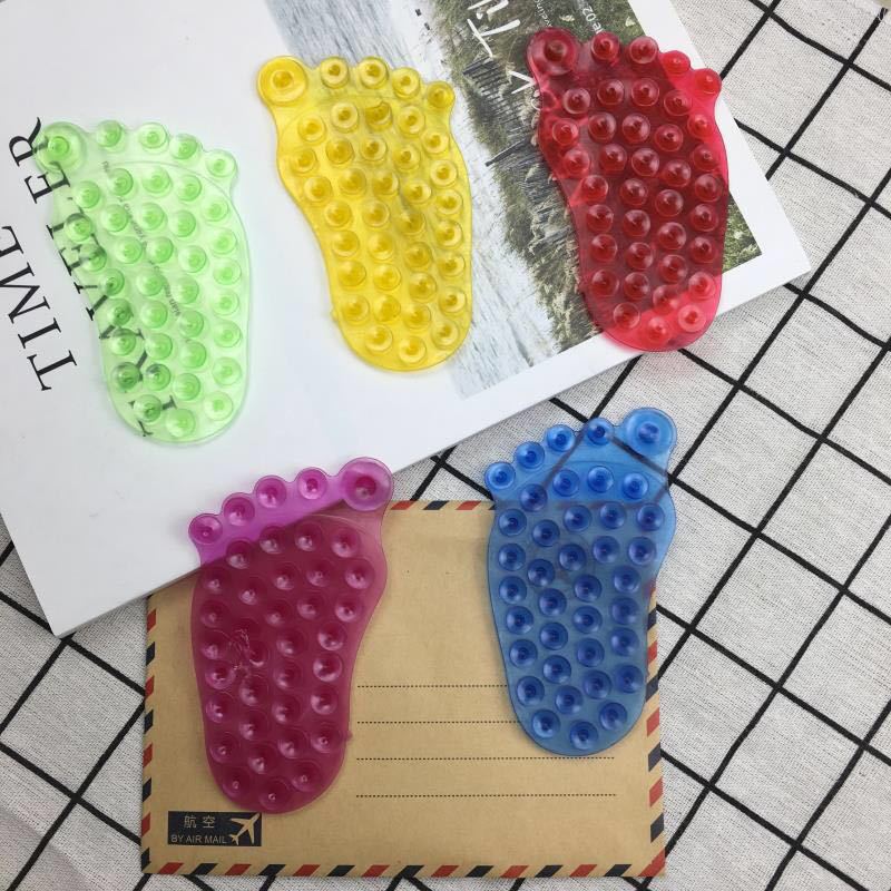 Creative Magic Suction Cup Feet Palm Apple Super strong Double sided Adhesive Vacuum wall hanging soap suction cup details Picture