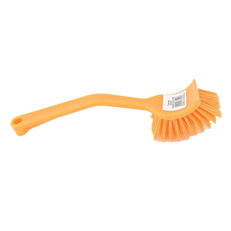 Long-handled pot brush, kitchen wall-mounted pot brush, solid color pot brush, cleaning brush, plastic pot brush, dishwashing brush Item Picture