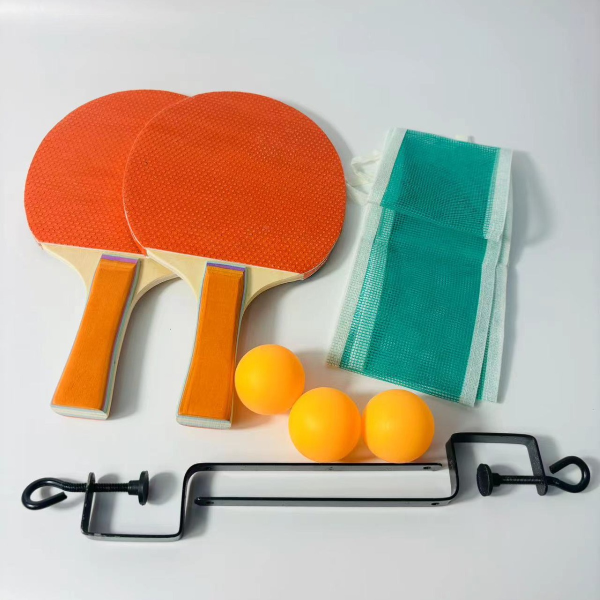 Macgregor 2027 Table Tennis Racket With Mesh Set Table Tennis Racket 2 Sets Of Children's Training Table Tennis Racket details Picture