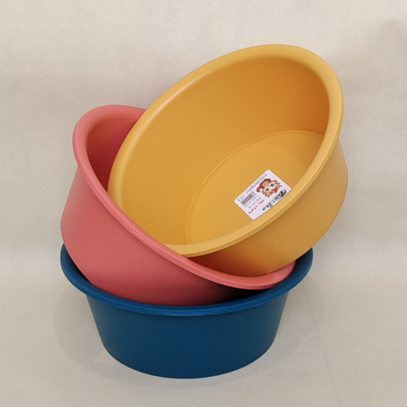 Manufacturers Wholesale 36Cm Fine Frosted Plastic Basin Household Basin Washbasin Dormitory Washbasin Wholesale Printing Logo Specification drawing