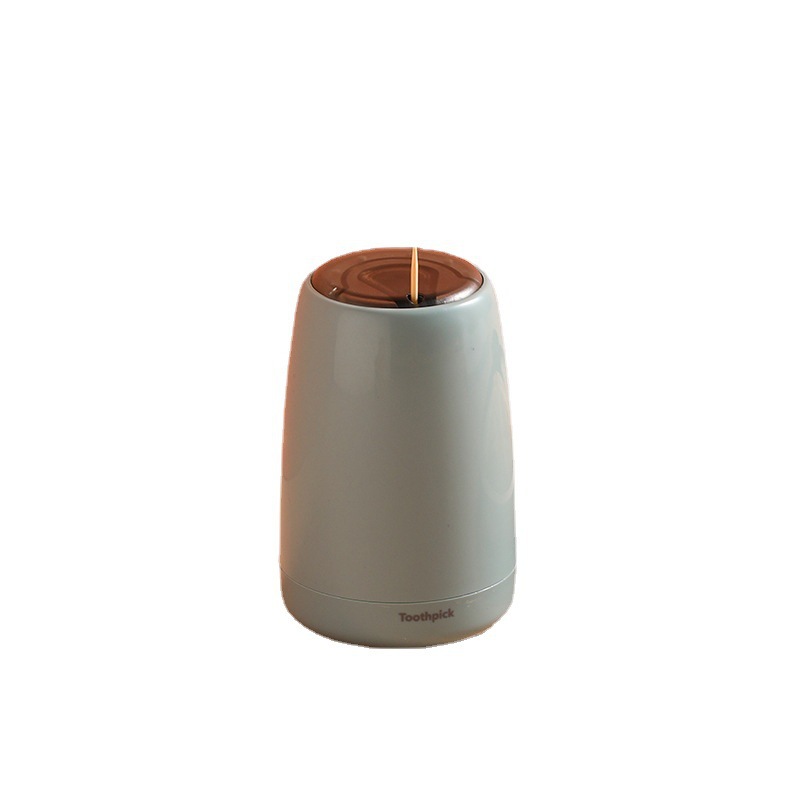 Nordic InS-style press-type toothpick box, home creative automatic elastic toothpick cylinder, wholesale of toothpick cans for living room and dining room Application Scenario