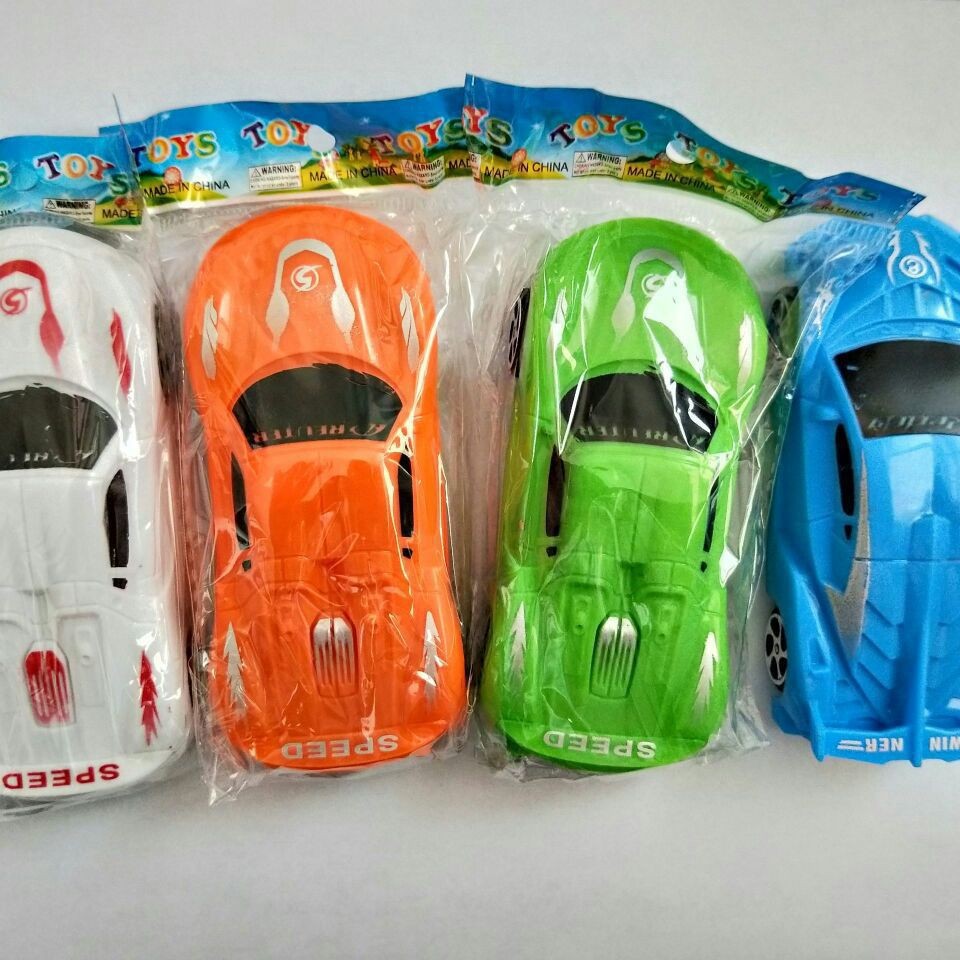 Jai Ai car toy Plastic car model Jai ai Car Jai Ai inertia toy race car 1 yuan children play