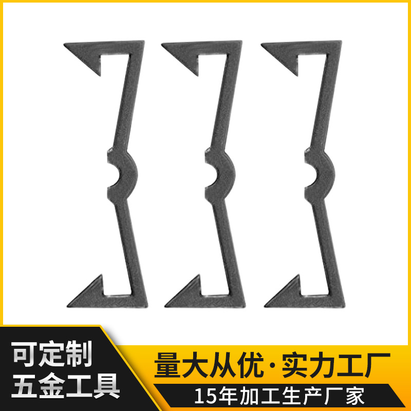 洞洞板挂钩固定扣工具五金挂钩塑料固定器挂钩便携式塑料扣批发图