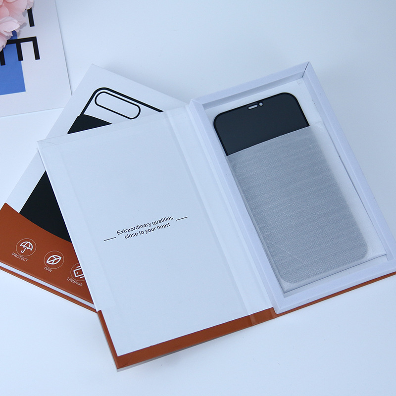 Factory direct sales of phone cases, phone covers, e-commerce packaging boxes, large quantities in stock, favorable prices, phone cases, book boxes Application Scenario