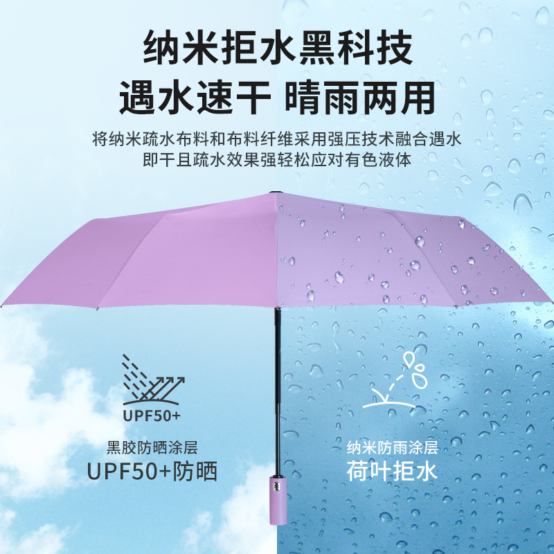 晴雨伞实物图