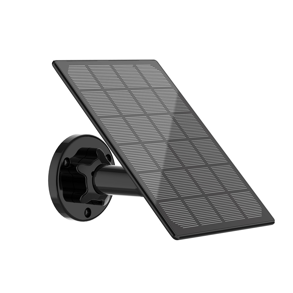 Solar Panel Camera 5W Solar Panel Outdoor Solar Panel Solar Panel Charging Usb To Typec Cable Item Picture