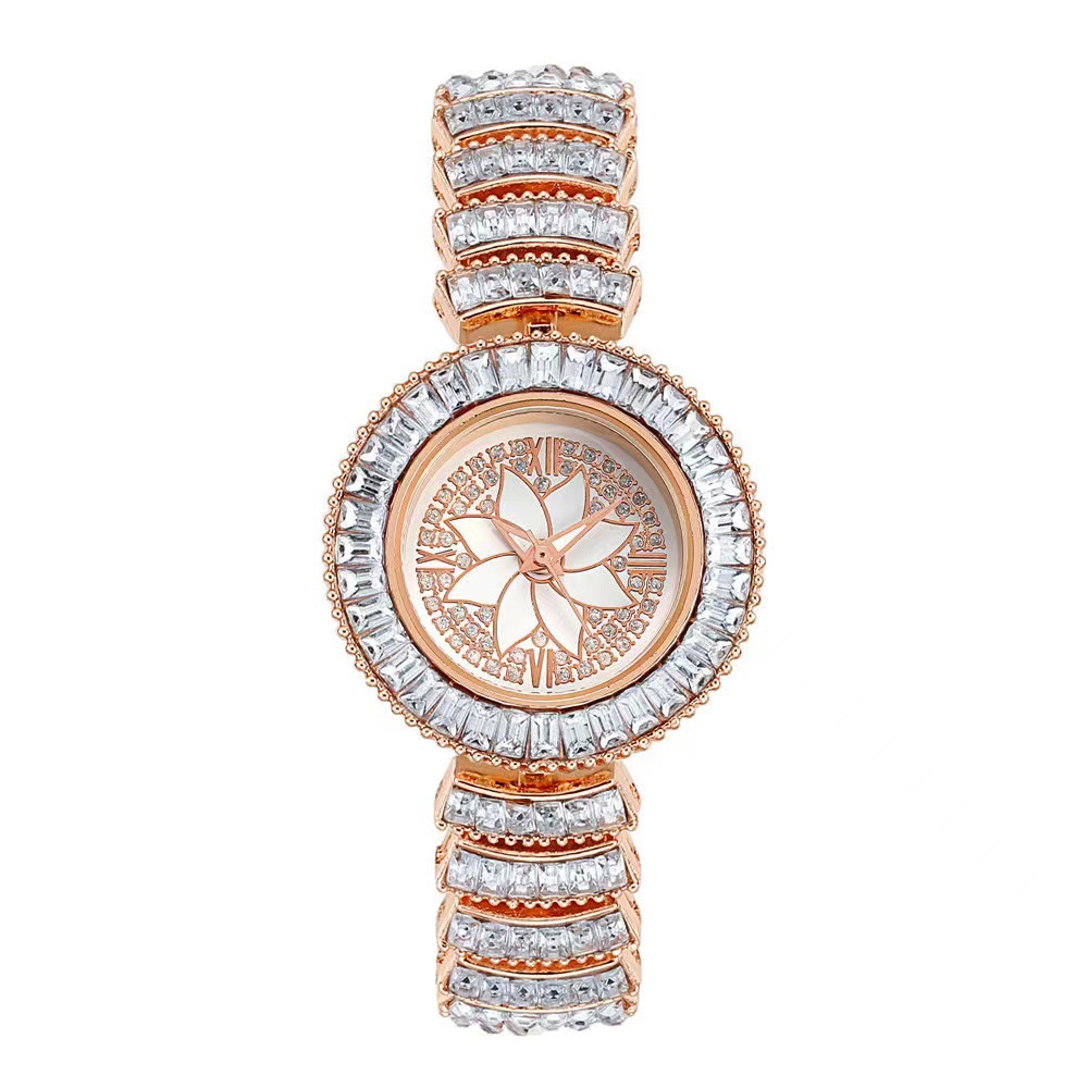 New popular and trendy quartz rhinestone alloy bracelet watch with a fine strap and elegant style, "Full Sky Star" cross-border hot sales wholesale Application Scenario