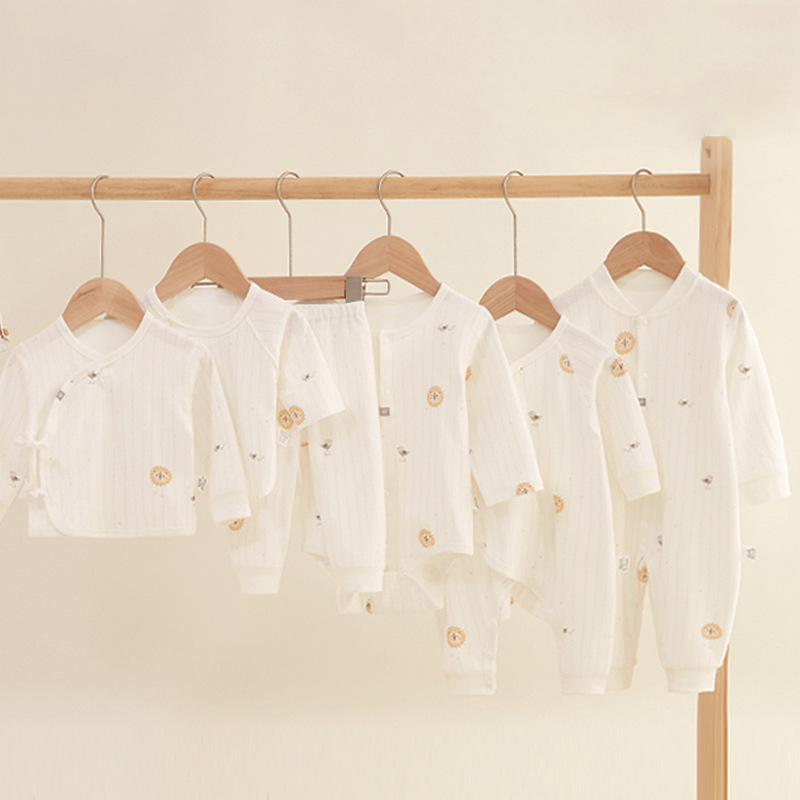 Newborn clothes, spring and autumn clothes, long-sleeved one-piece suits, young children's butterfly clothes, crawling clothes, summer baby clothes, infant clothes details Picture