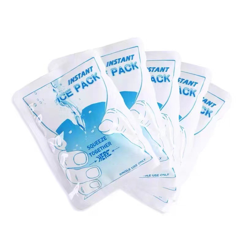 Disposable instant quick-cooling ice packs, 80g ice packs, biological ice packs, commonly used ice packs for sprains, travel hand ice packs Application Scenario