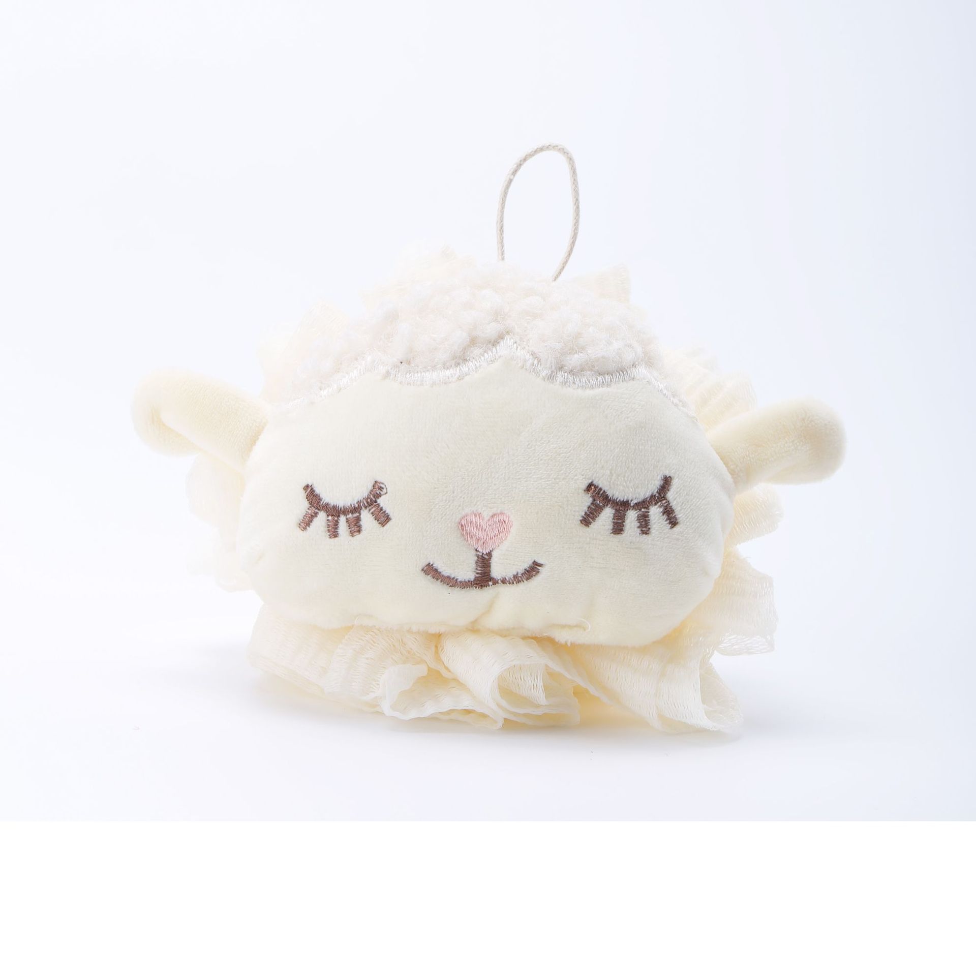 Pleasant Goat Bath Flower Hand Stitched Clean Bath Bath Ball Lovely Bath Foaming Bath Bath Bath Flower Bath Ball Item Picture