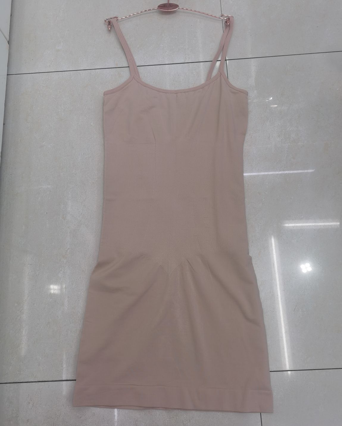 Cross-Border Supply Of Long-Term Seamless Shapewear Slip Dress Microfiber Shapewear One-Piece Skirt Shapewear Pants Application Scenario