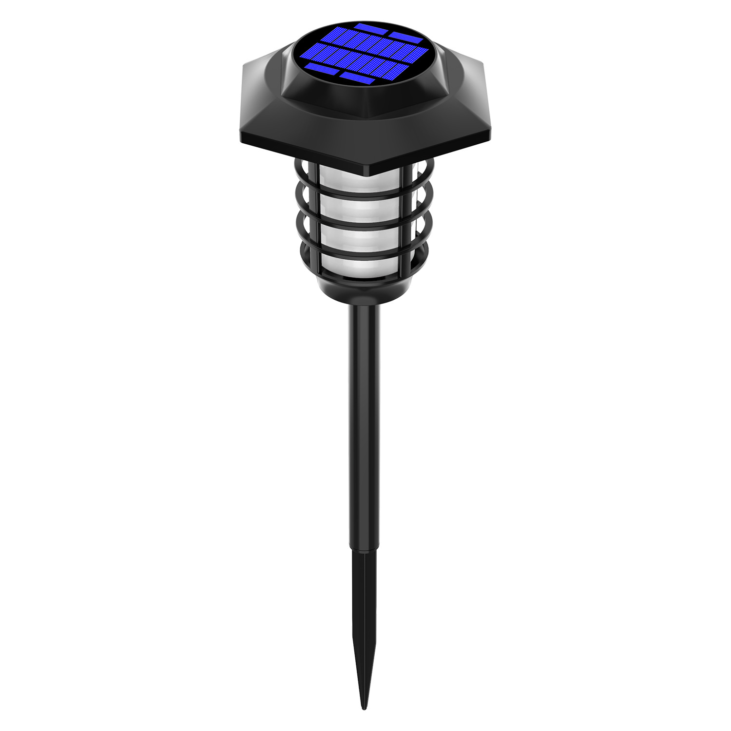 Cross-border new solar dynamic simulation flame lamp, courtyard ground socket lamp, waterproof yard LED landscape lawn lamp Item Picture