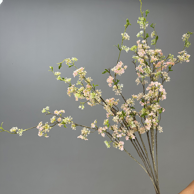 Snow Willow Small Floral Home Decoration Wedding Flower Material Home Decoration Simulation Snow Willow Simulation Flower Plant Specification drawing