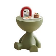 Creativo mesita de noche hogar sofá lateral varios estantes desmontables dormitorio balcón mini mesa pequeña casa mesa de café Item Picture