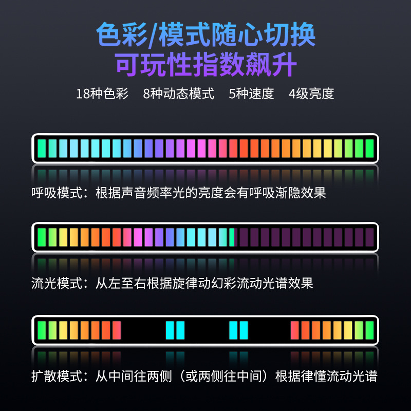 RGB声控同产品图