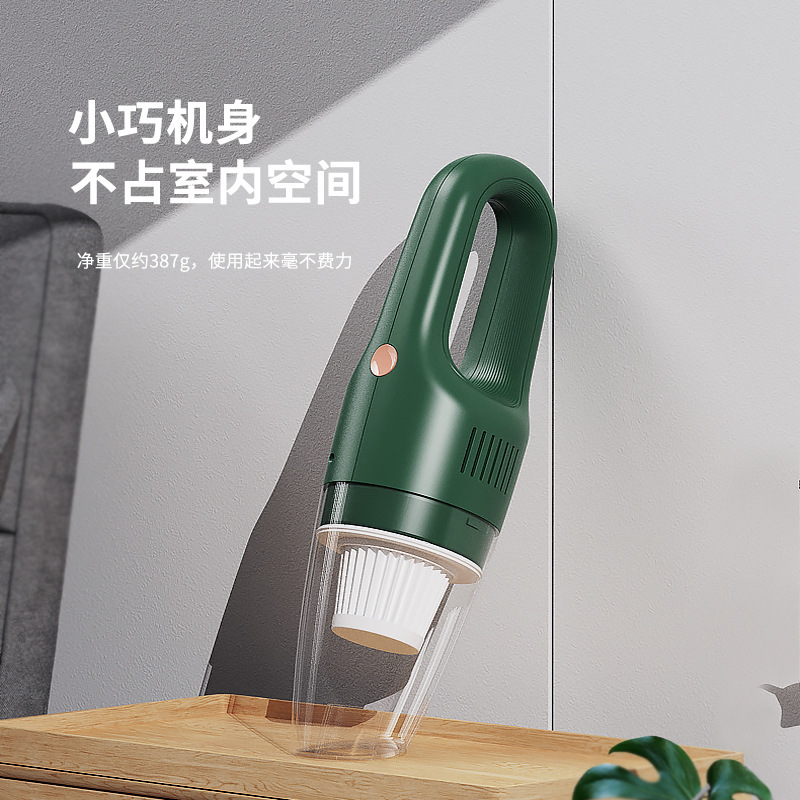 Car vacuum cleaner, high-power car handheld 12v car vacuum cleaner, household powerful wireless vacuum cleaner details Picture