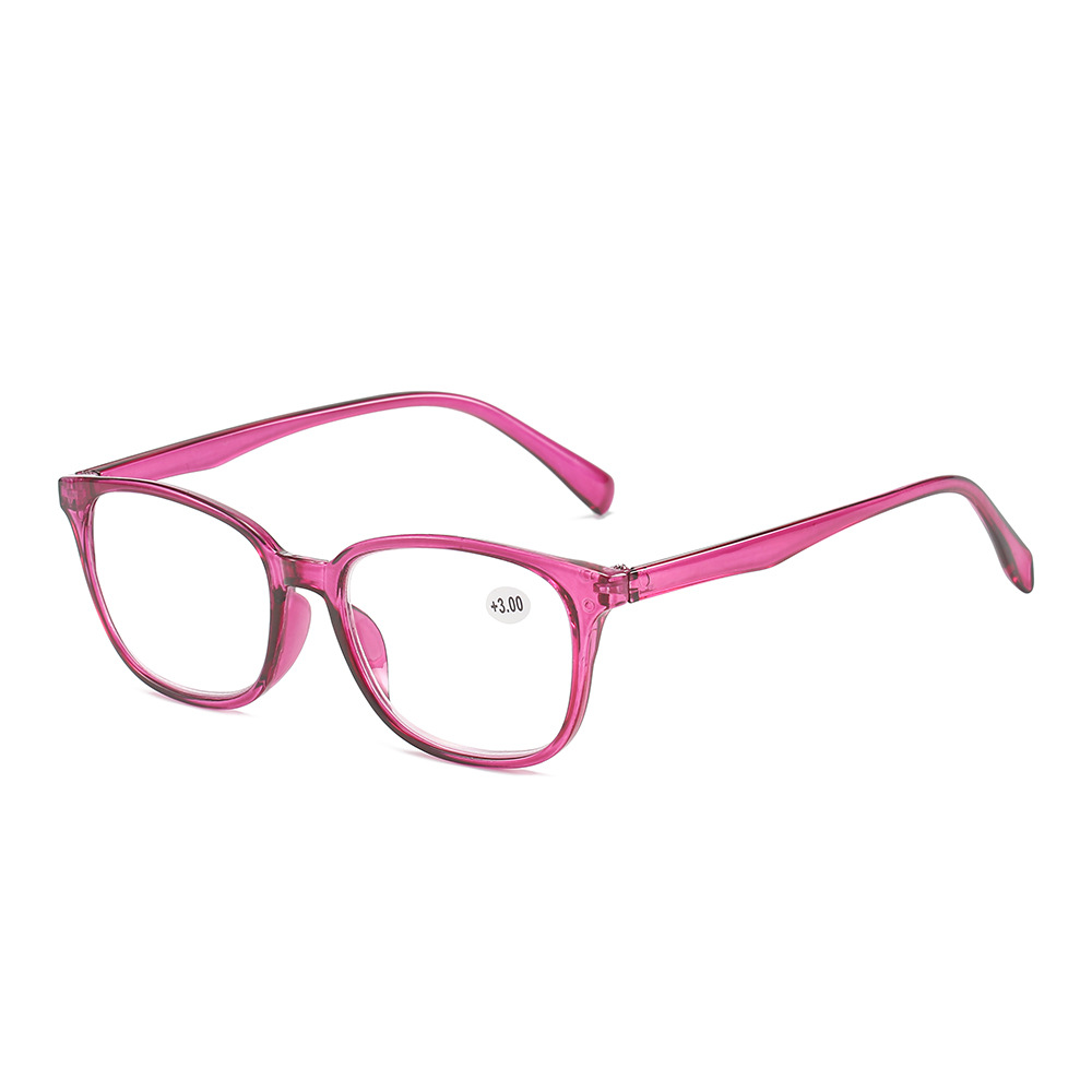New simple, transparent, leopard print high-definition plastic dental reading glasses for both men and women, portable and fashionable reading glasses wholesale Application Scenario