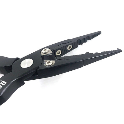 Pgt-003 aluminum alloy lull pliers, 6.5-inch rope and sheathed scissor hook picking pliers, iron plate sea fishing pliers for fishing Specification image