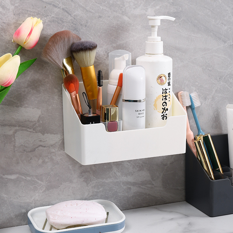 Wall-mounted storage box rack, wall-mounted refrigerator, side door, kitchen and bathroom cabinet, bathroom cabinet door, washbasin storage rack Specification image