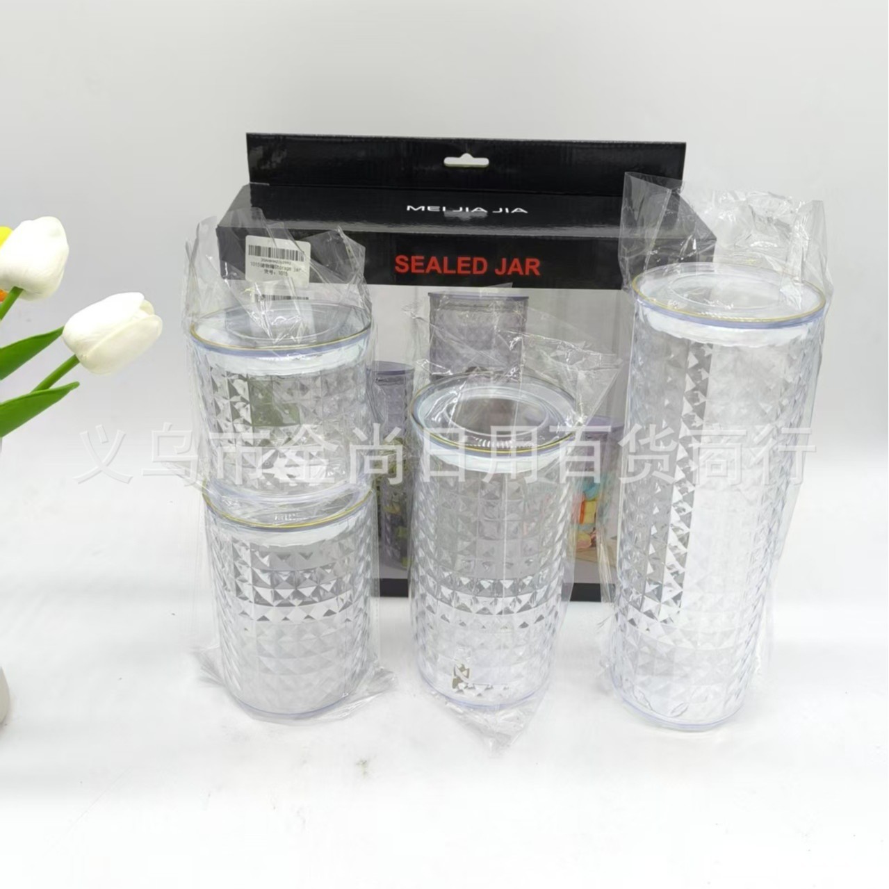 Glass tea canisters, vacuum-sealed canisters, moisture-proof pressing canisters, fish maw and dried tangerine peel storage canisters, coffee bean storage and wholesale Application Scenario