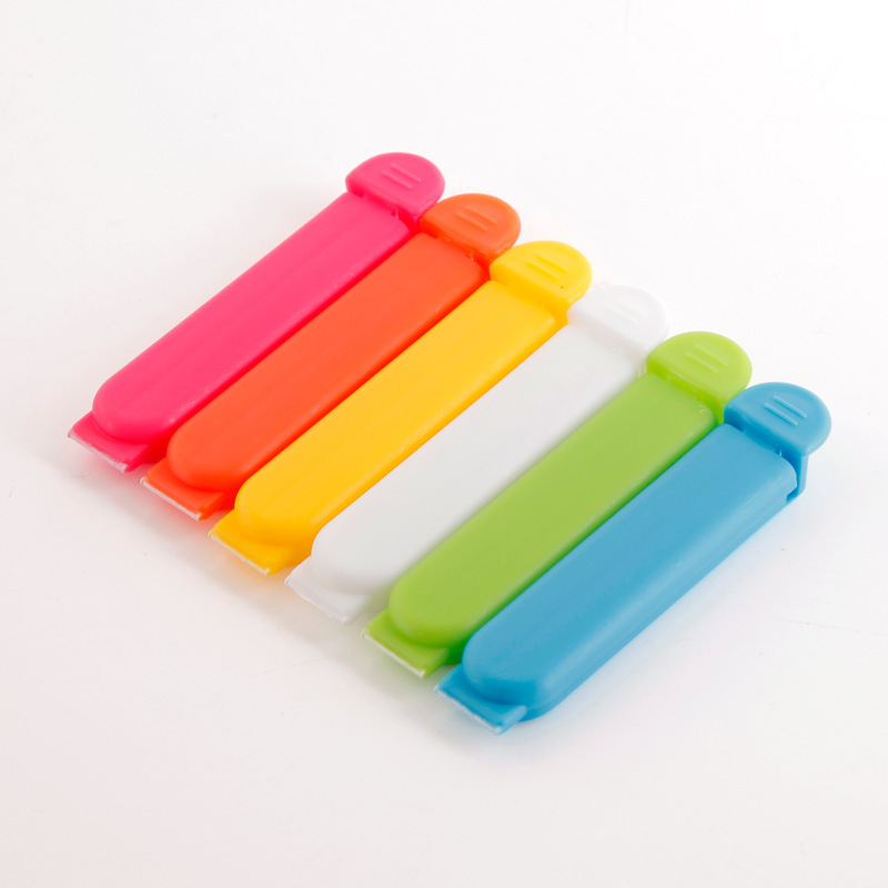 Round head 7CM sealing clip, food sealing device sealing clip, plastic advertising clip, tea clip sealing clip