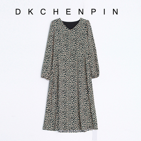 Summer big treat!! Clearance sale of high-quality Korean-style mid-length, stylish women's dress from a brand that is out of stock Specification image