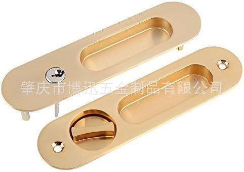Manufacturers Wholesale Square Sliding Door Invisible Wooden Door Lock Kitchen Bathroom Balcony Door Handle Sliding Door Application Scenario