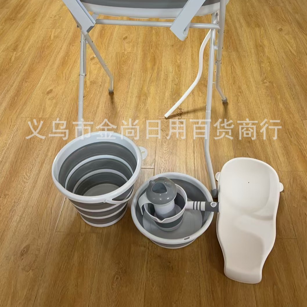 婴儿洗澡台护理台换尿布晾衣架产后免弯腰宝宝新生儿浴盆支架套装产品图