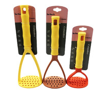 12 "bamboo handle potato puree press 10" food masher 8 "manual juice press RS-4888
