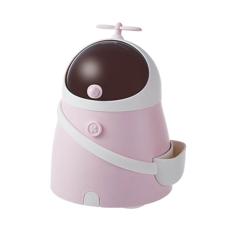 New Fashion Baby Trash Can Creative Cute Cartoon Students Children Bedroom Dormitory Desktop Multifunctional Decoration Item Picture