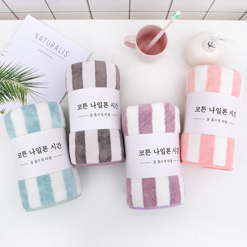 【LOVELY HOME】【 Hold Jia 】 Waist seal wide strip warp braided edge bath towel Extra thick adult bath towel Solid color high-density coral velvet gift Specification drawing