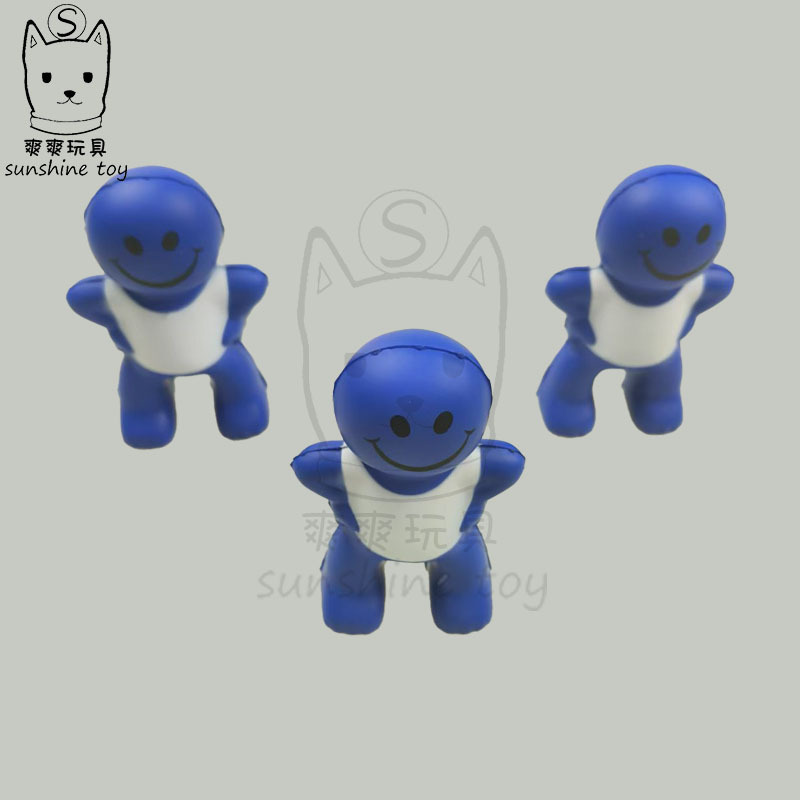 Factory direct sales of sponge foam pu simulation figurines, stress-relieving and venting ornaments, stress-relieving toys, printed LOGO pressure balls pic 1