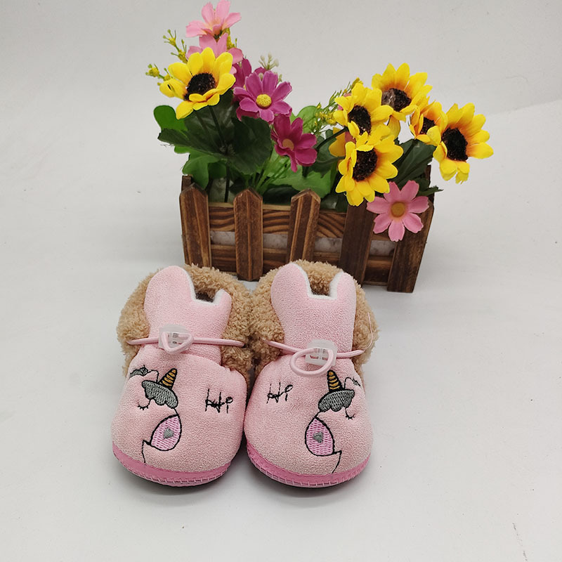 Autumn and winter baby shoes, coconut shoes, baby girl shoes, anti-slip and anti-drop baby walking shoes, 0-1 year old sock shoes details Picture