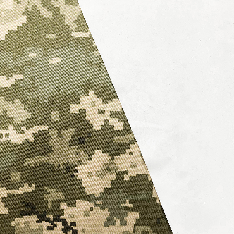 Factory direct supply of polyester-cotton blended Ukrainian digital camouflage printed fabric in stock for wholesale of outdoor uniforms for foreign troops Specification image