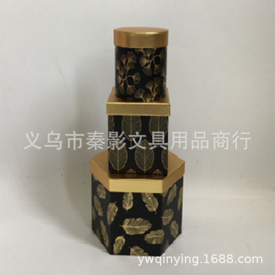 Irregular-shaped set gift box, accessory packaging box, flower packaging box, rose box, hexagonal set gift box Application Scenario