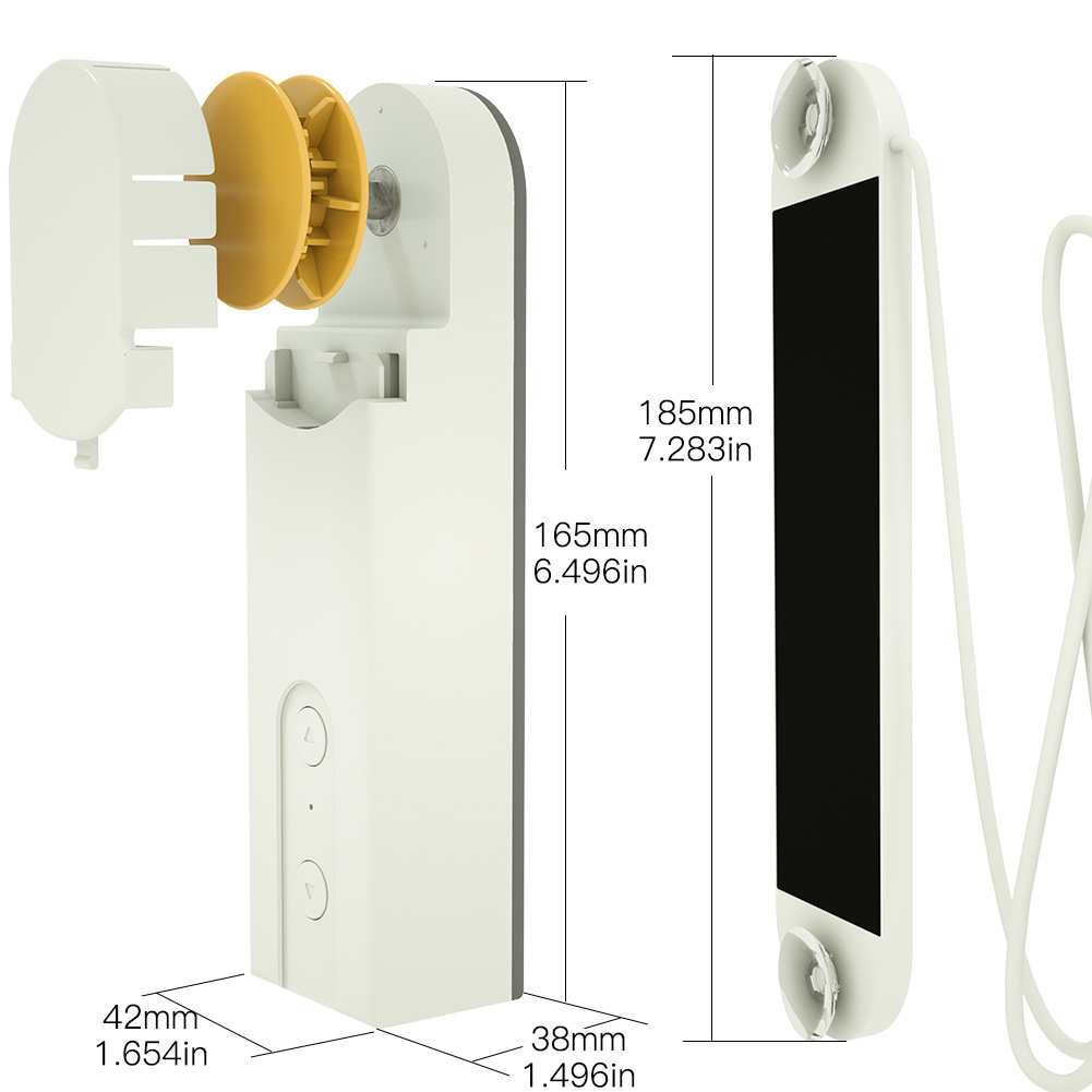 wifi Graffiti smart curtain pull cord motor Bluetooth voice control Graffiti curtain motor details Picture