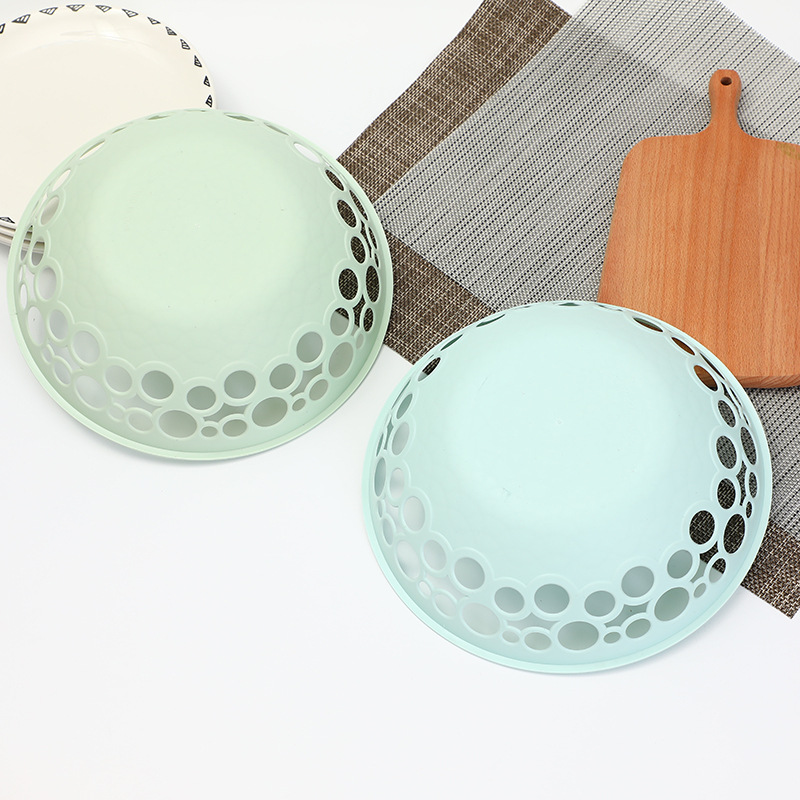 Creative candy-colored fruit plate, plastic fruit plate, candy plate, 2-yuan general merchandise floating Specification image