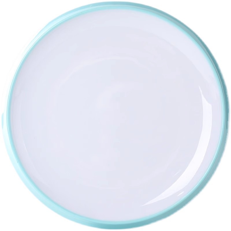 Melamine disk commercial cold dish hot pot barbecue restaurant with dish imitation China bone dish Hotel restaurant buffet plate Item Picture