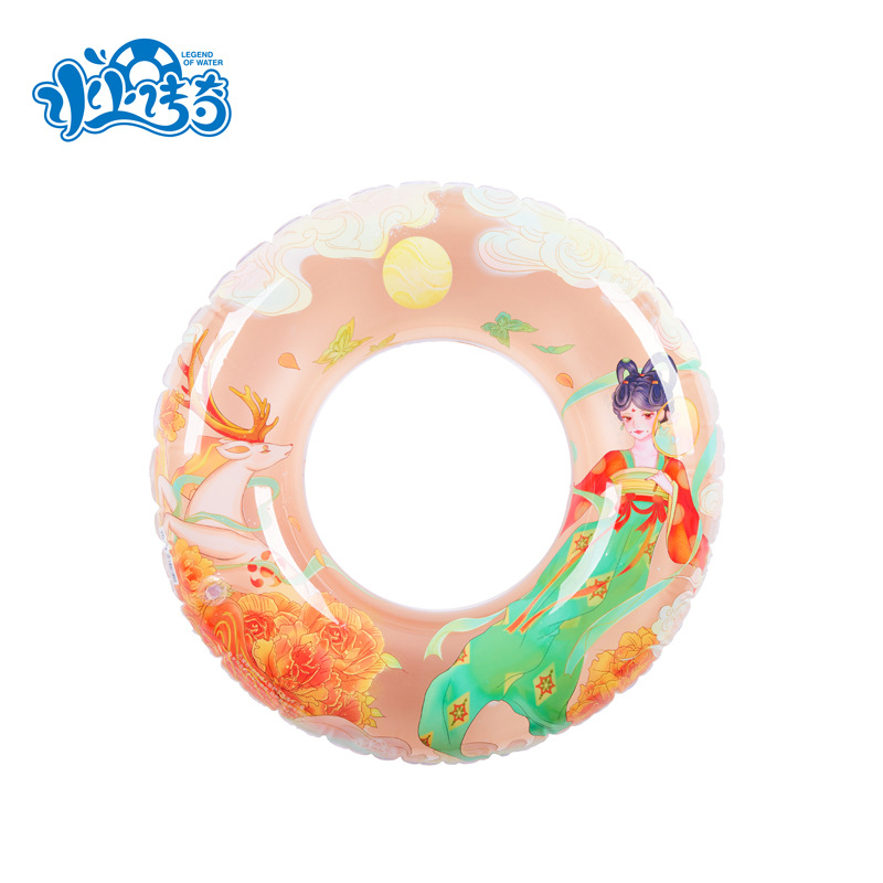 Spot New Original Princess Children's Swimming Ring Thickened Cute Swimming Inflatable Baby Girl Adult Underarm Floating Ring Application Scenario