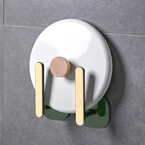Non-punching hook strong adhesive hanging hanger wall hanging wall kitchen bedroom door clothes traceless adhesive hook